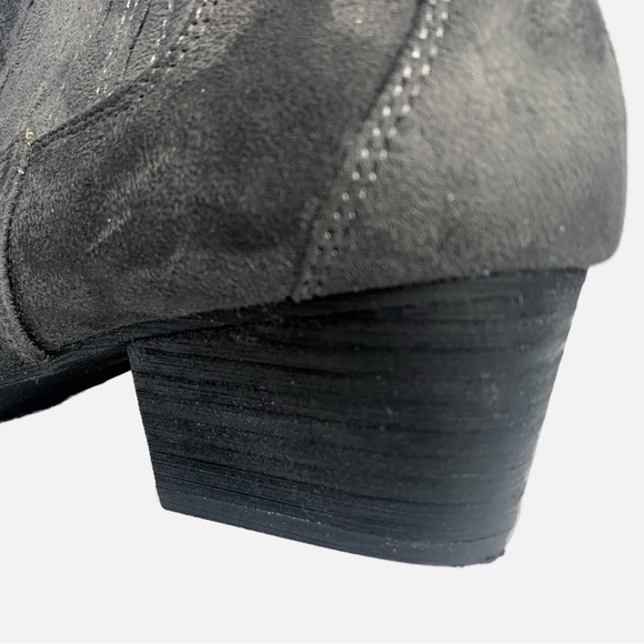 Comfortview Faux Suede Ankle Boots 11 Grey - Picture 8 of 10